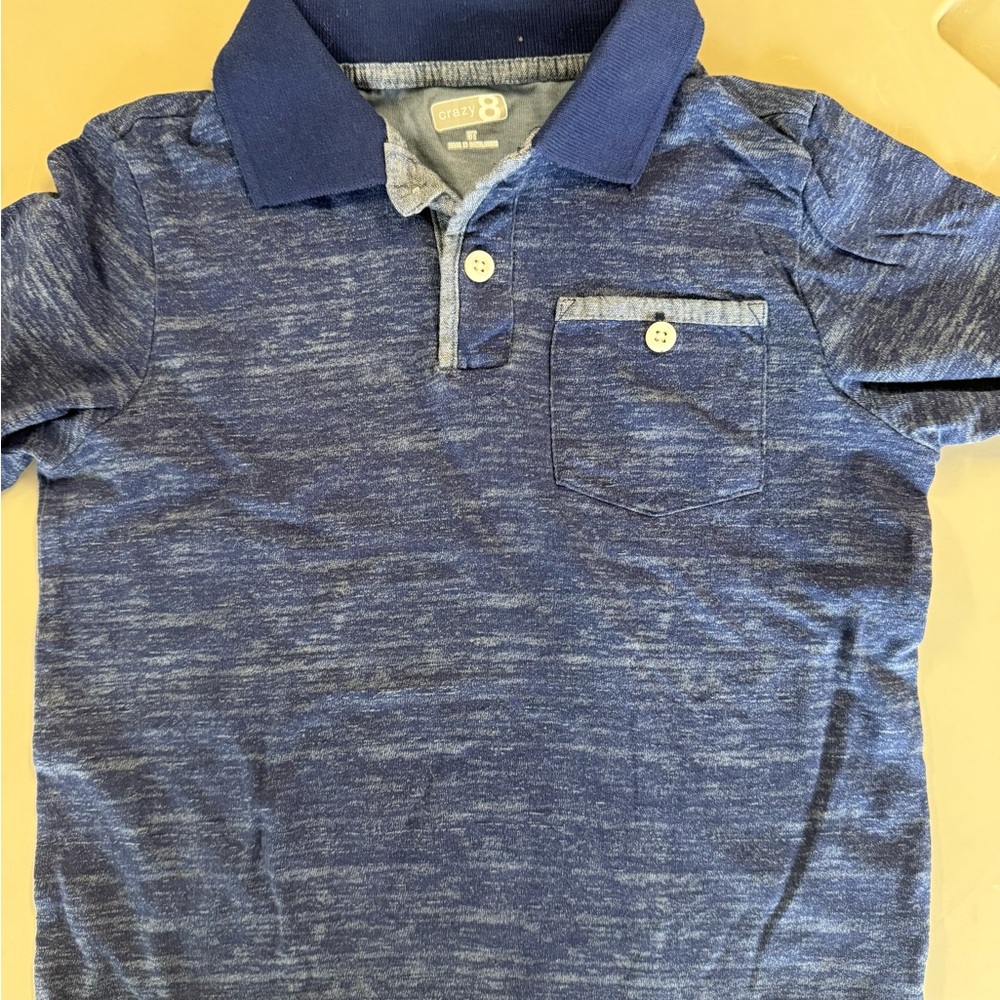 Crazy 8 Navy Kids Polo Shirt